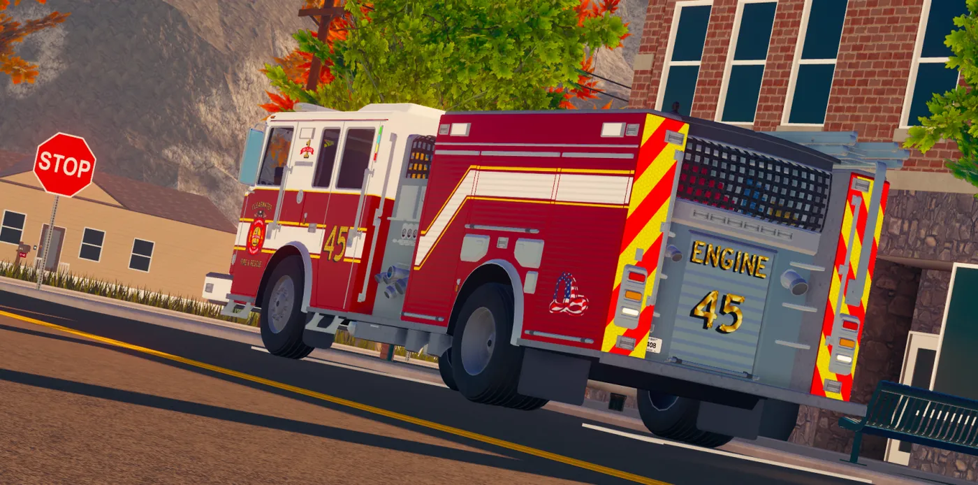 Clearwater Fire Engine 45